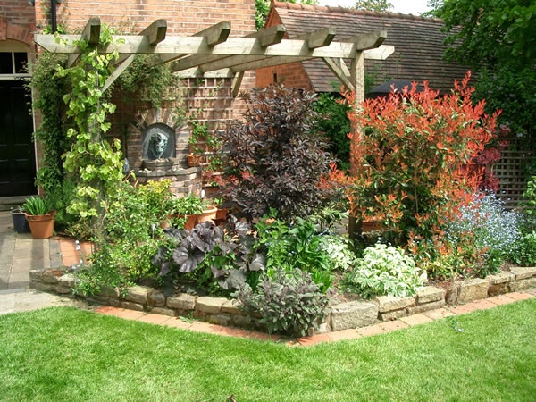 landscaping-of-small-gardens-44 Озеленяване на малки градини