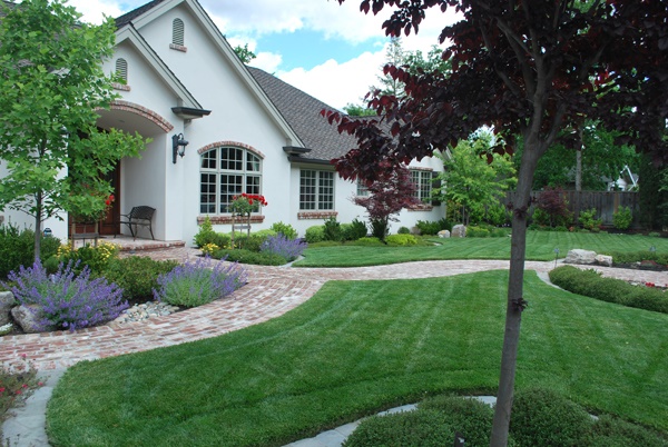 landscaping-the-front-of-a-house-19 Озеленяване на предната част на къща