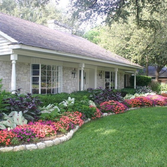 landscaping-the-front-of-a-house-19_5 Озеленяване на предната част на къща