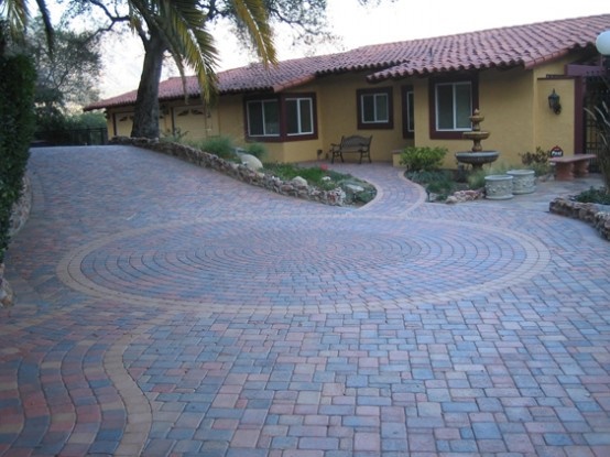 paving-stone-driveways-designs-94_4 Дизайн на тротоарни каменни пътища