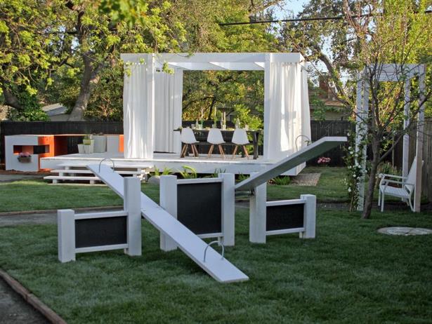 cheap-backyard-playground-ideas-46 Евтини идеи за детска площадка в задния двор