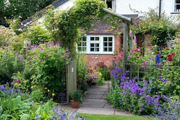 cottage-front-garden-design-ideas-58_11 Вила фронт градина дизайн идеи