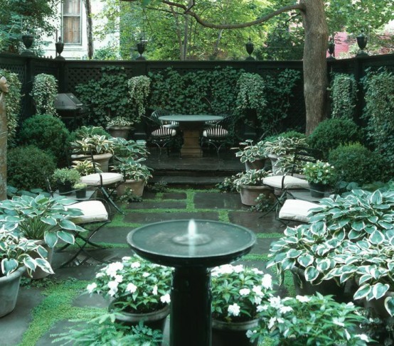 courtyard-garden-designs-31_15 Двор градина дизайни