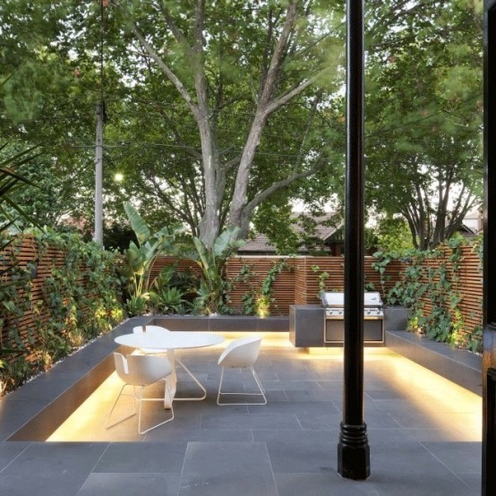 courtyard-garden-designs-31_7 Двор градина дизайни