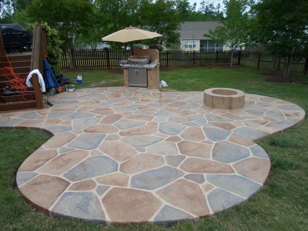 easy-stone-patio-designs-79_5 Лесен дизайн на каменни дворове