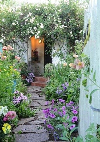 Английски градински идеи за малки пространства
