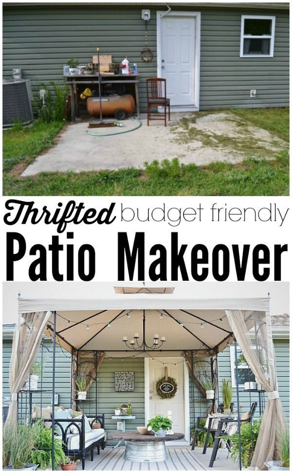 inexpensive-patio-makeovers-71 Евтини козметични процедури за вътрешен двор
