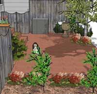 landscaping-ideas-for-small-townhouse-backyards-39_13 Озеленяване идеи за малки градски къщи задни дворове