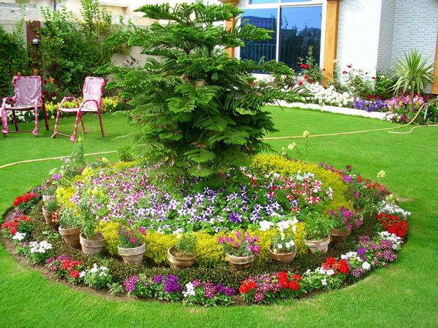 lawn-flower-garden-ideas-13_17 Идеи за цветна градина