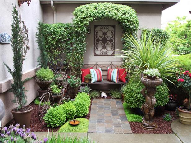 small-courtyard-garden-ideas-11 Малък двор градински идеи