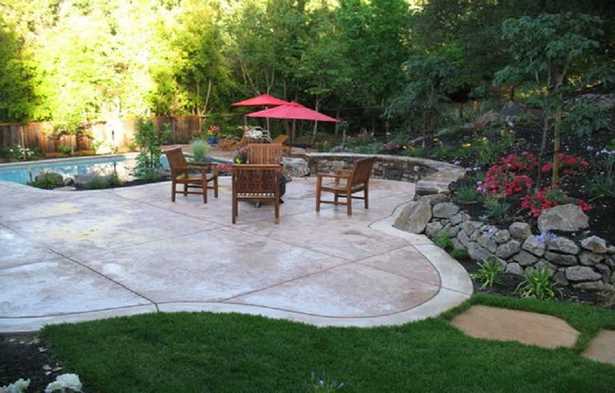 backyard-landscaping-ideas-with-concrete-13_15 Идеи за озеленяване на задния двор с бетон