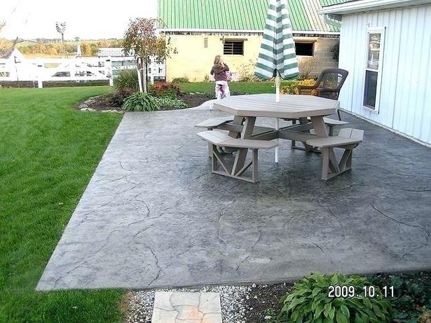 cement-patio-landscaping-28_8 Цимент вътрешен двор озеленяване