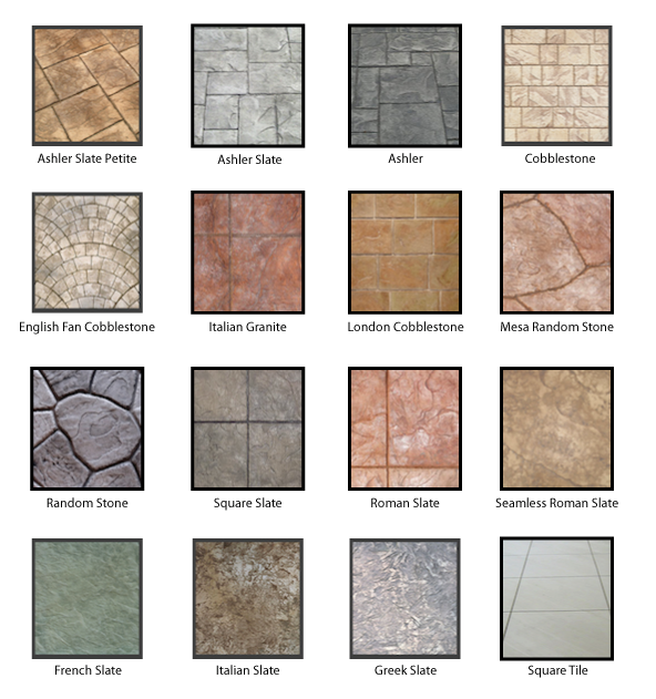 concrete-stamps-designs-and-patterns-01 Дизайни и модели на бетонни щампи