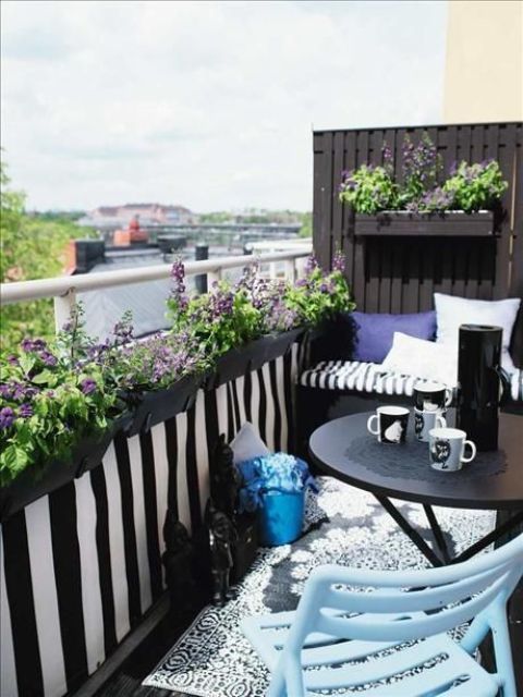 cool-apartment-balcony-ideas-76_8 Хладен апартамент Идеи балкон