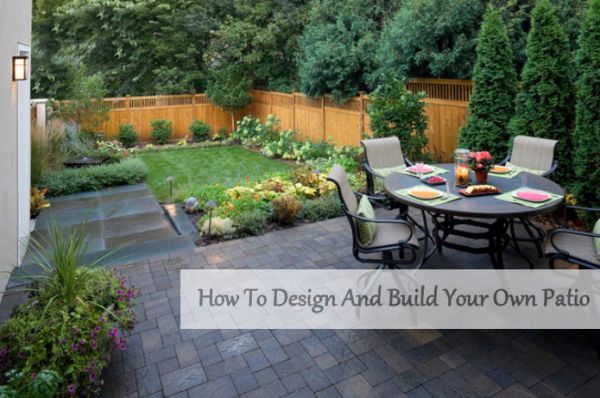 Създайте свой собствен дизайн на вътрешен двор
