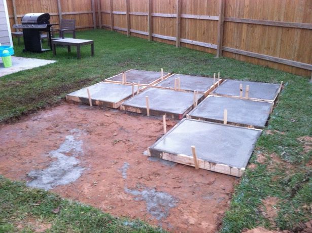 Направи си бетонна плоча вътрешен двор