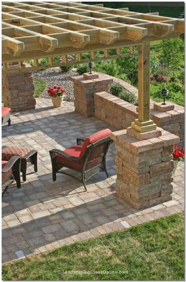 diy-outdoor-stone-patio-20_12 Направи Си Сам открит каменен двор