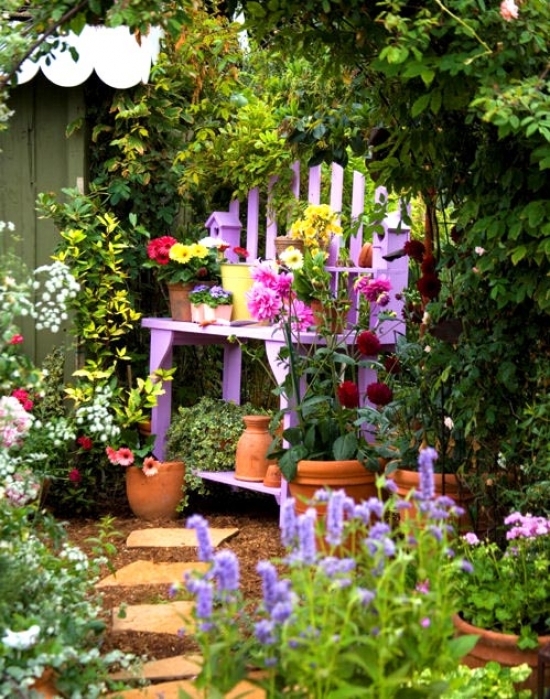 garden-bench-decorating-ideas-46_11 Градинска пейка декоративни идеи