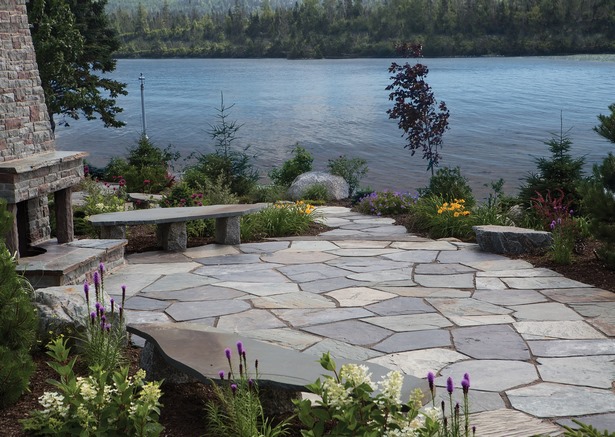 landscaping-with-patio-stones-16 Озеленяване с вътрешен двор камъни