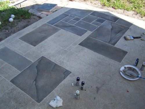 outdoor-concrete-patio-paint-ideas-98_11 Открит бетон вътрешен двор боя идеи