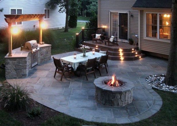 patio-stone-backyard-31 Вътрешен двор каменен двор
