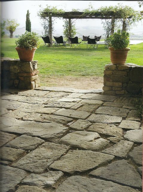 rustic-stone-patio-designs-22_18 Селски дизайн на каменни дворове