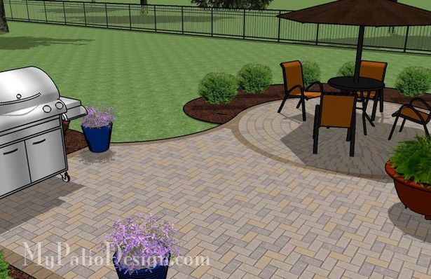 simple-brick-paver-patio-designs-21 Прости тухли паве вътрешен дизайн