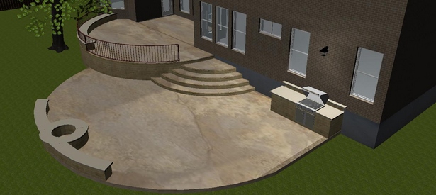 two-level-patio-designs-60_20 Дизайн на двускатен двор