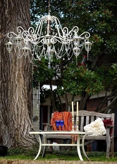 homemade-outdoor-chandelier-51_17-10 Домашно открит полилей