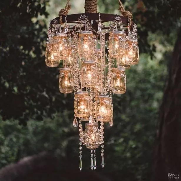 homemade-outdoor-chandelier-51_18-11 Домашно открит полилей