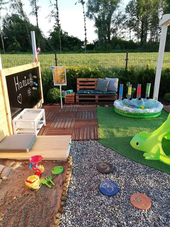 small-outdoor-play-area-ideas-15-1 Малки идеи за игри на открито