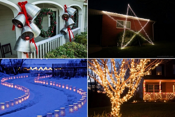 diy-outdoor-christmas-light-ideas-001 Направи си сам идеи за Коледна светлина На открито