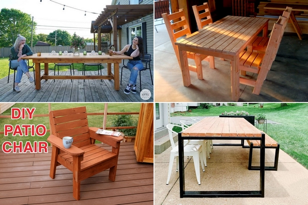 diy-outdoor-table-and-chairs-001 Направи Си Сам външна маса и столове