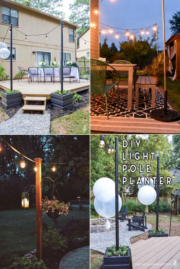 homemade-outdoor-light-post-001 Домашно открит светлина пост
