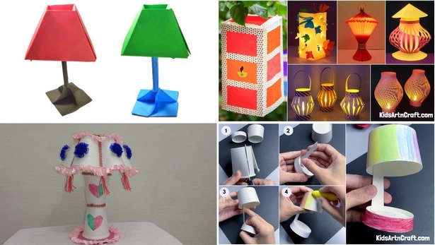 table-lamp-craft-ideas-001 Настолна лампа занаятчийски идеи