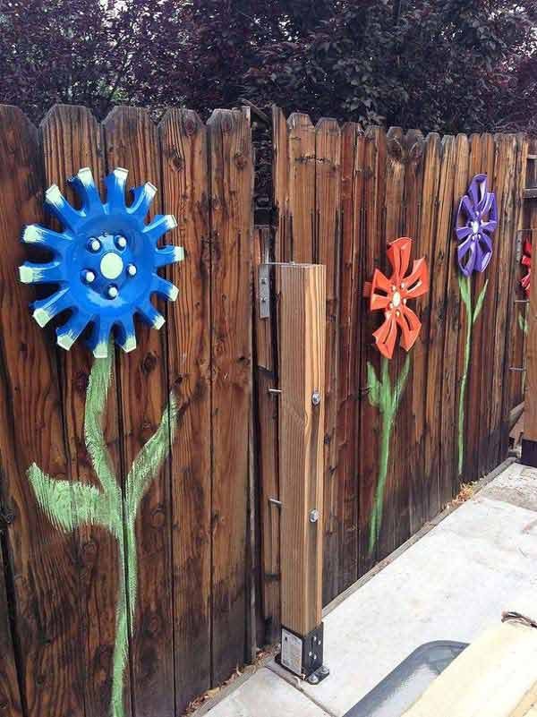 backyard-fence-decorating-ideas-94_7 Задния двор ограда декоративни идеи
