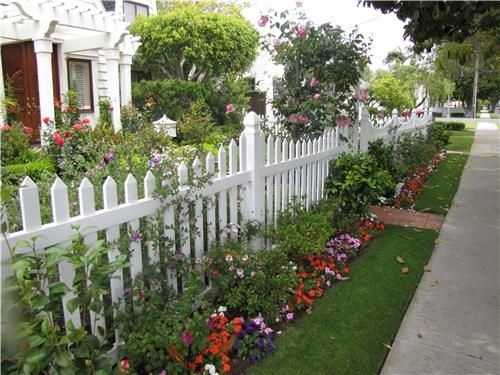garden-picket-fence-ideas-93_4 Градинска ограда идеи