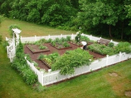 small-white-picket-fence-for-garden-43_5 Малка бяла ограда за градина