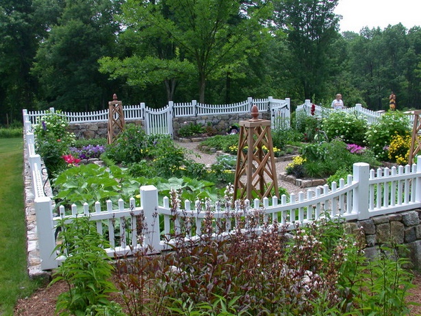 small-white-picket-fence-for-garden-43_7 Малка бяла ограда за градина
