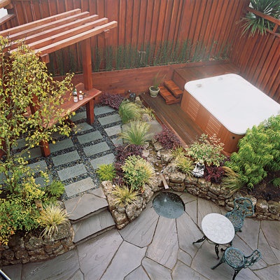 tiny-patio-garden-ideas-05 Малък вътрешен двор градински идеи