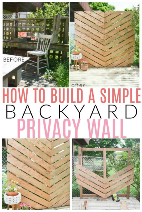 backyard-privacy-wall-74 Стена за поверителност на задния двор