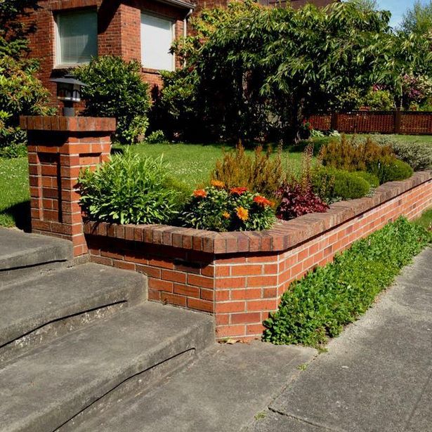 front-garden-brick-wall-designs-72_5 Фронт градина тухлена стена дизайни