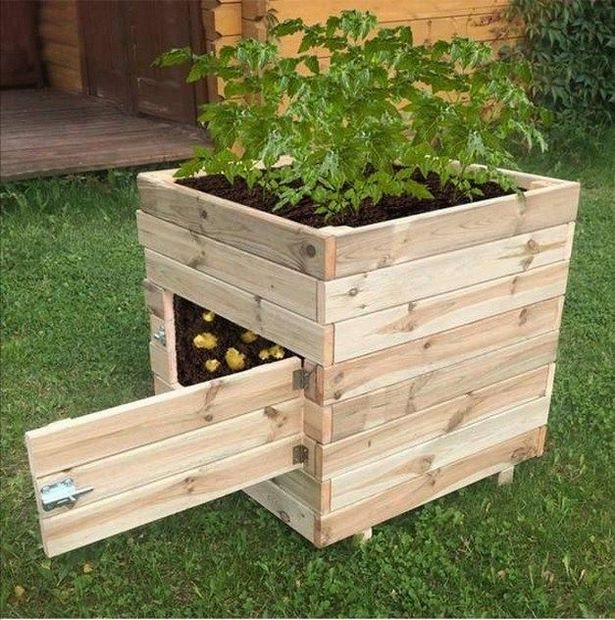 homemade-raised-garden-box-69_4 Домашно повдигнати градина кутия