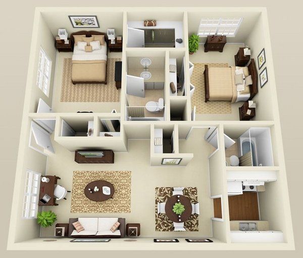 interior-design-ideas-for-small-homes-72_4 Идеи за интериорен дизайн за малки домове