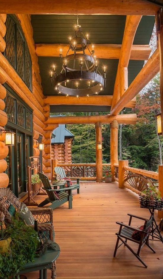 log-cabin-porch-ideas-17_14 Дървена кабина веранда идеи