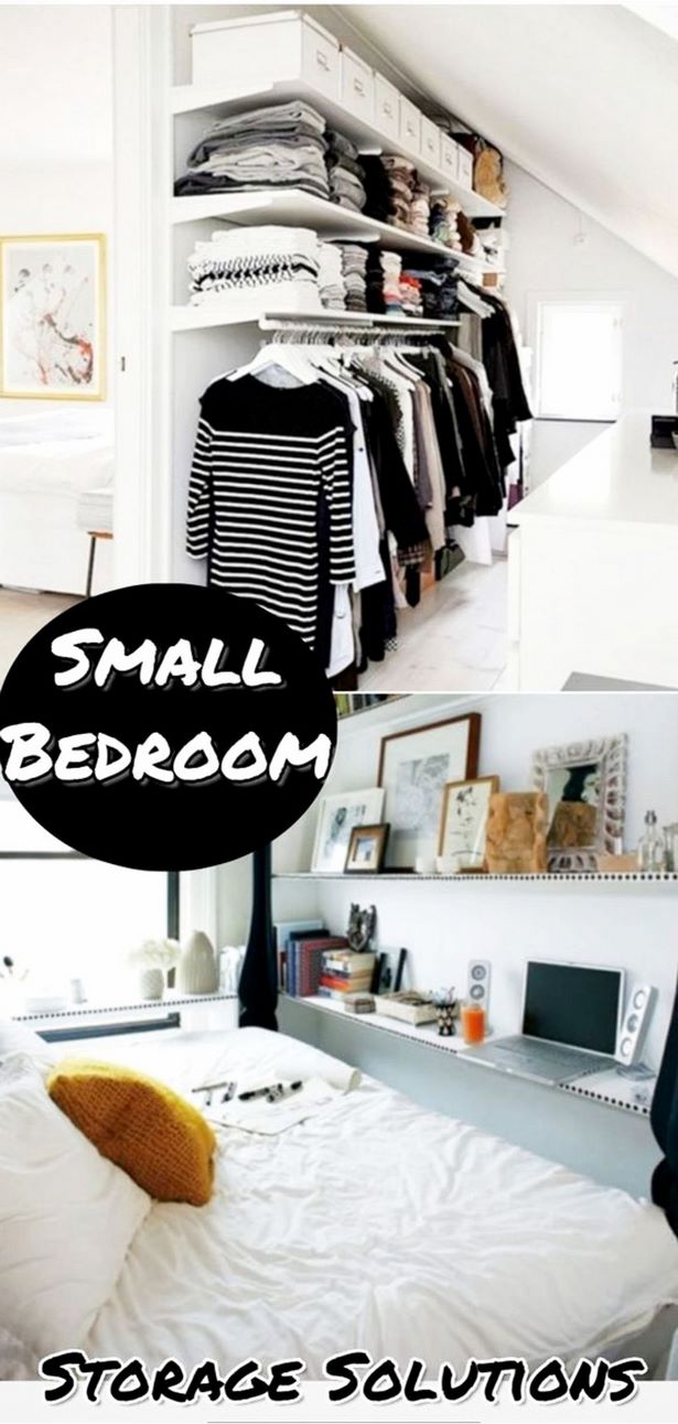 small-bedroom-storage-ideas-10 Идеи за съхранение на малки спални