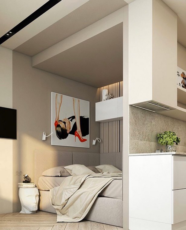 tiny-studio-apartment-ideas-89 Идеи за малък студиен апартамент