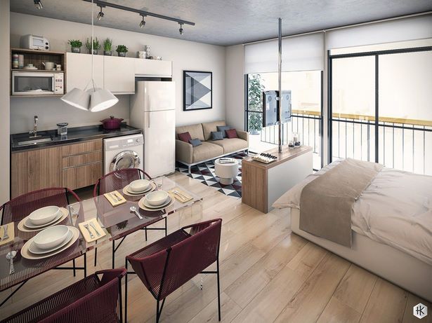 tiny-studio-apartment-ideas-89_13 Идеи за малък студиен апартамент