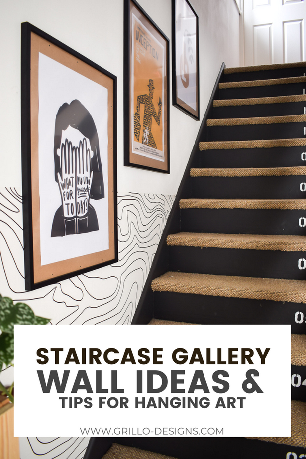 arranging-photos-on-staircase-wall-95_2 Подреждане на снимки на стълбищна стена