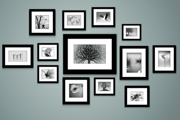 arranging-pictures-on-a-wall-47 Подреждане на снимки на стена